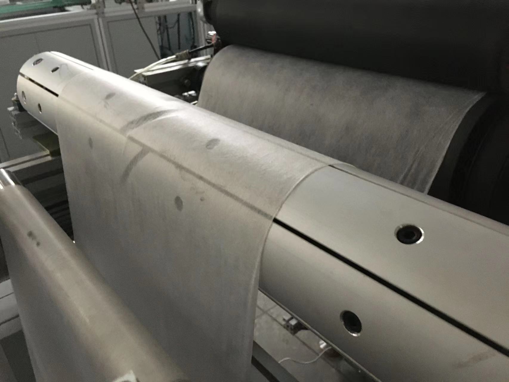 Development history of compatible non-woven fabric folding machine